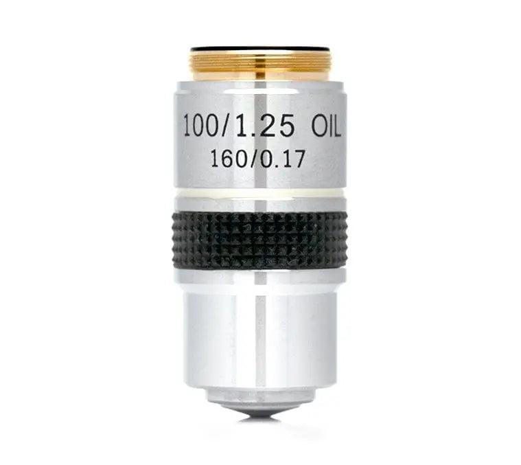 100XR DIN Achromat Oil Objective - LW Scientific
