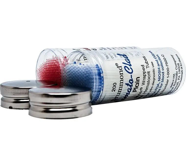 75mm Mylar Clad Microhematocrit Tubes - LW Scientific