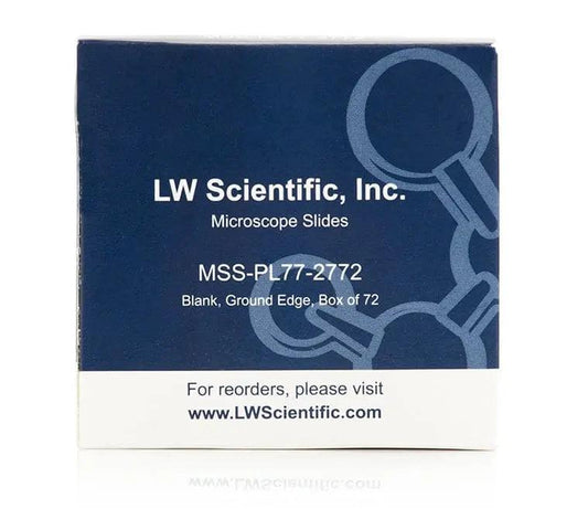 Microscope Slides, Box of 72 - LW Scientific
