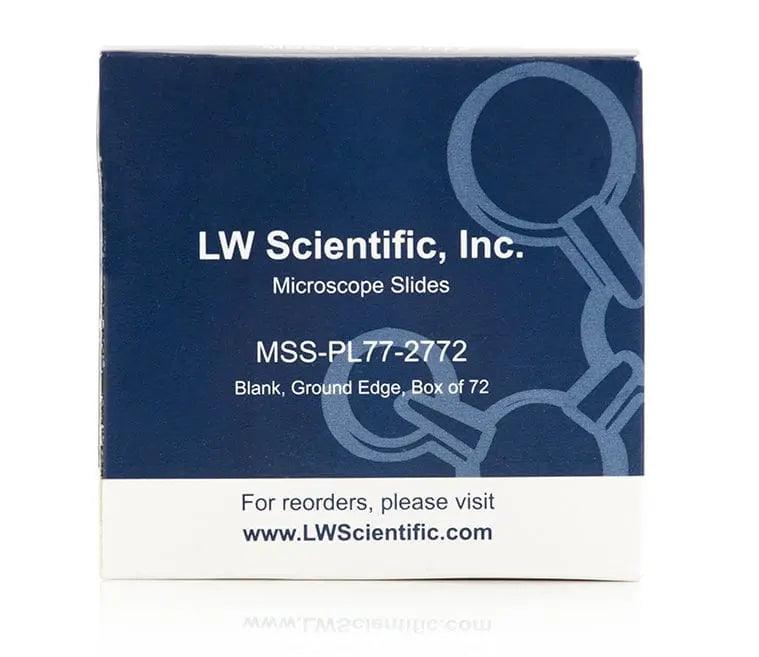 Microscope Slides, Box of 72 - LW Scientific