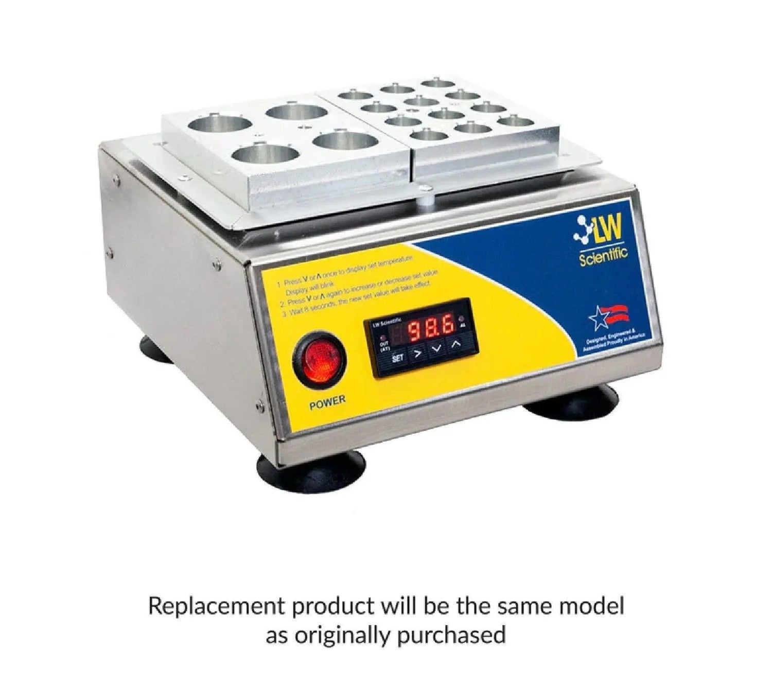 Slide Warmer & Dry Bath: No Charge Replacement - LW Scientific