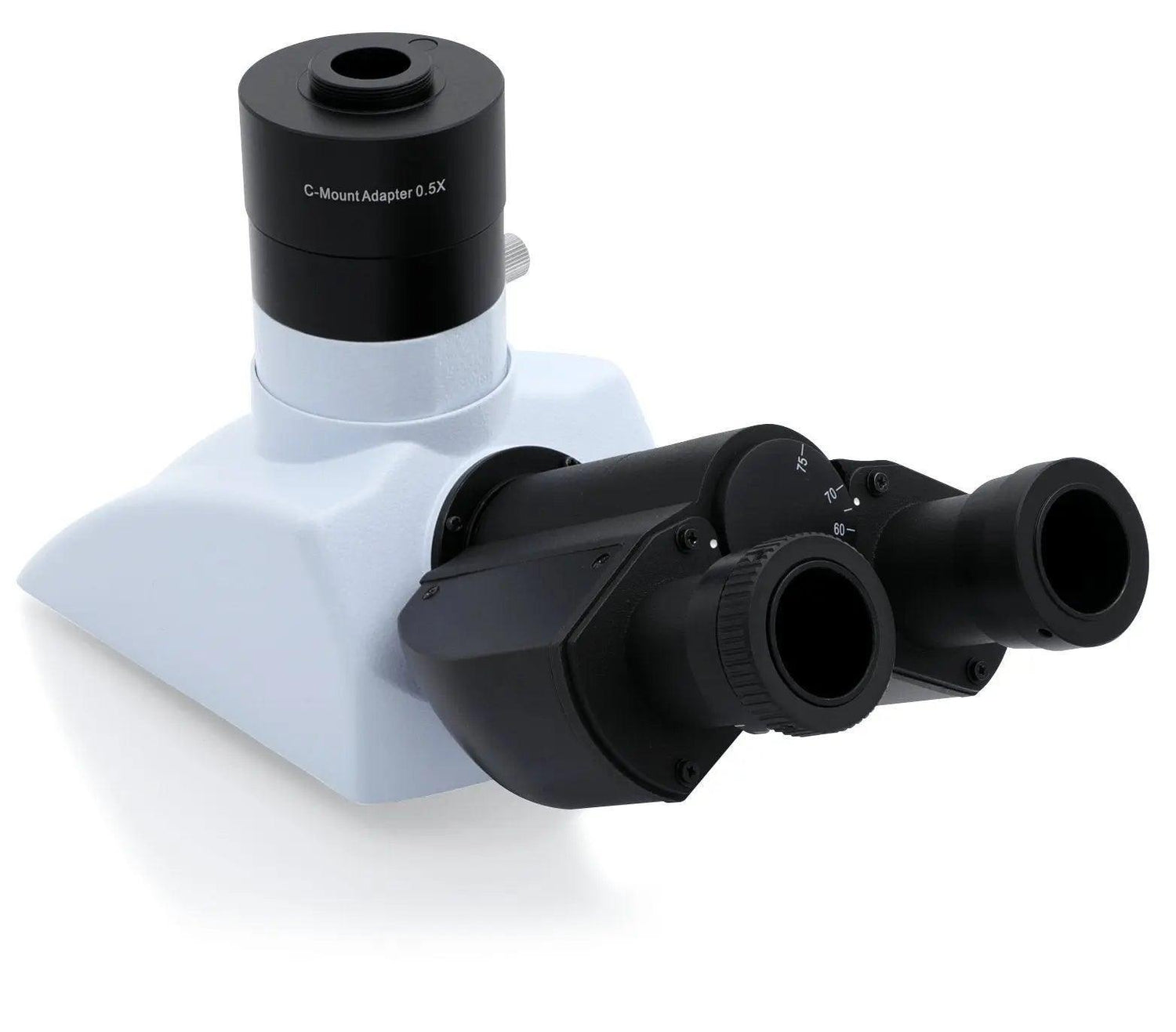 i4 Microscope Trinocular Head with 0.5x Trinocular Pipe attachment - LW Scientific