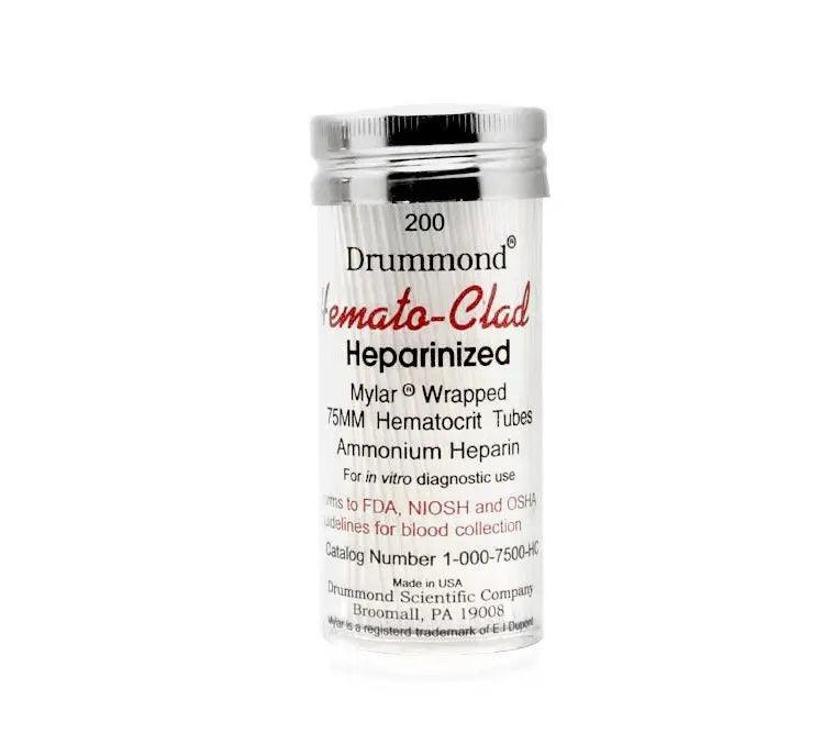 75mm Mylar Clad Microhematocrit Tubes - LW Scientific