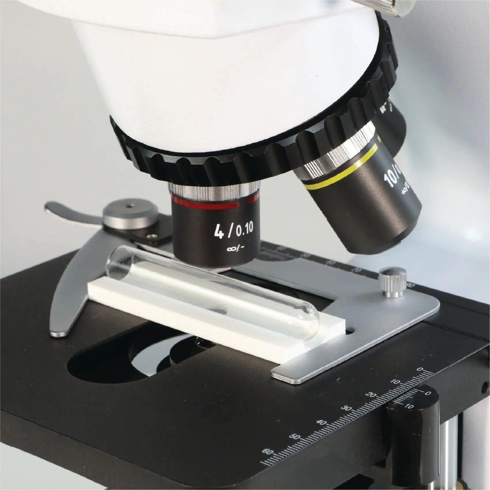 Holder for agglutination test tubes. Stabilizes sample tubes during ...
