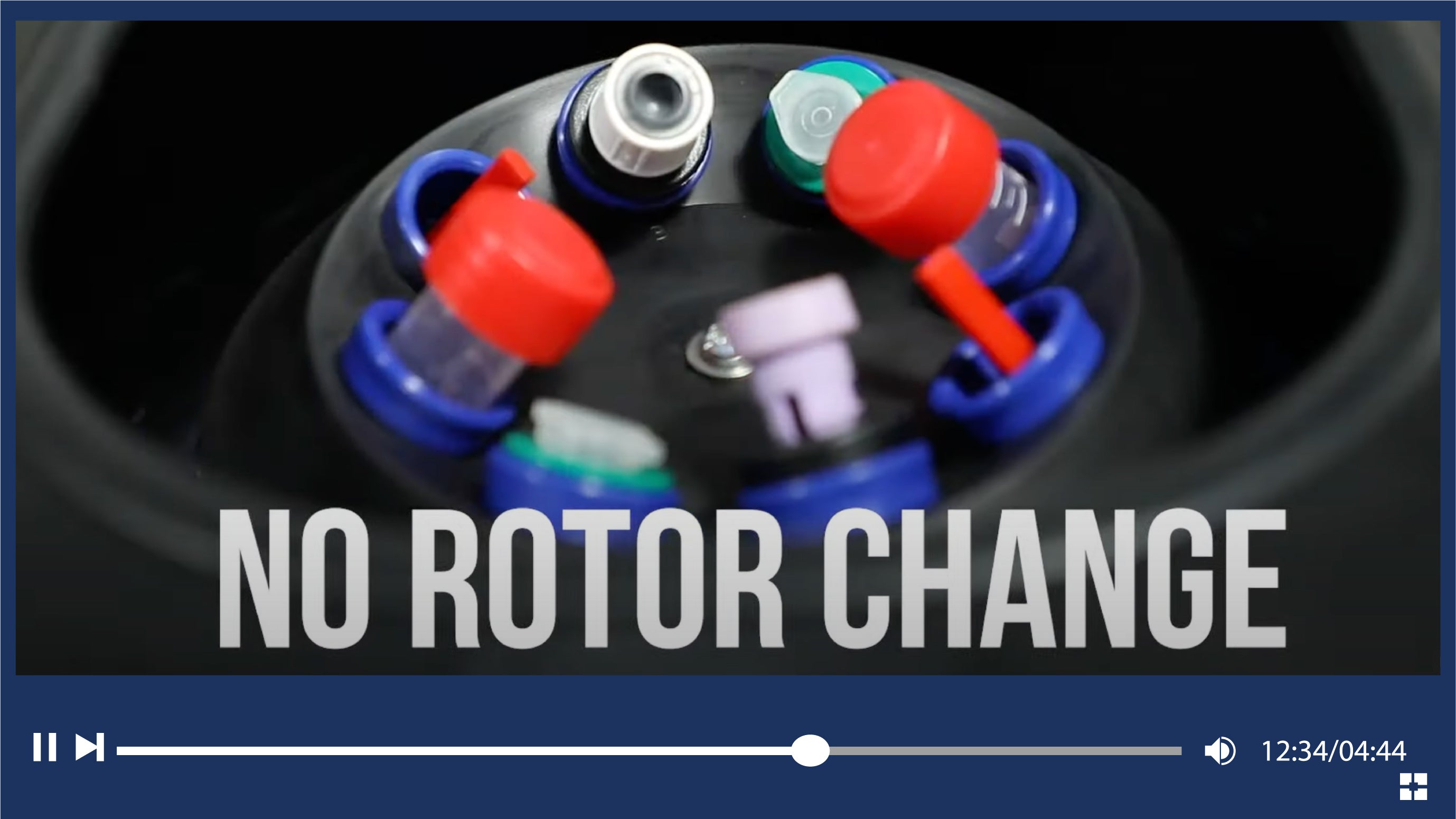 Load video: Optimize Sample Processing with the E8 Combination Centrifuge