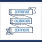 Centrifuge Calibration Certificate - LW Scientific