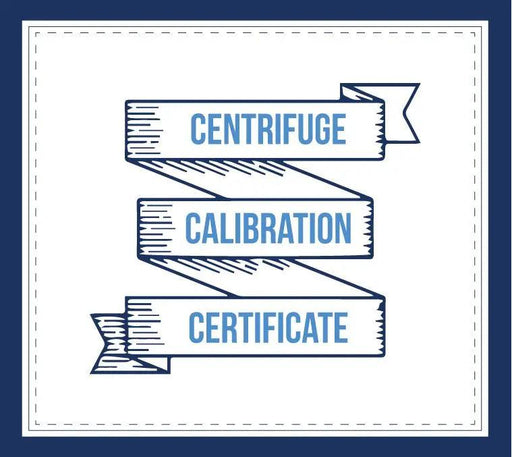 Centrifuge Calibration Certificate - LW Scientific