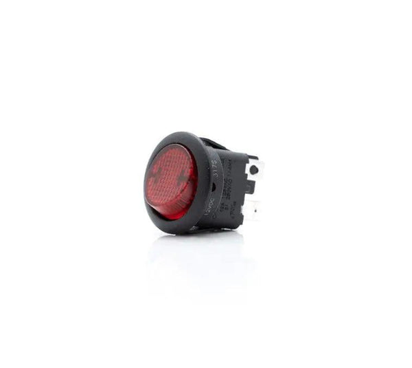 スイッチライト LED-lit power switch for centrifuges and microscopes. Compatible