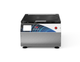 LW Scientific MXU touchscreen laboratory centrifuge with stainless steel body and black lid.