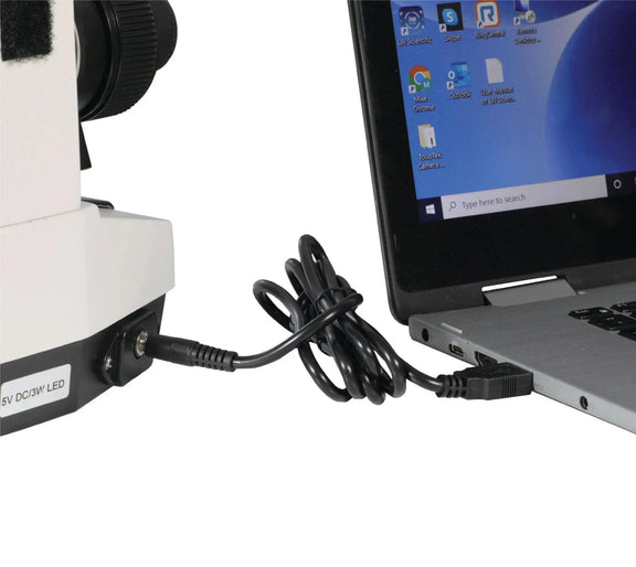 Portable, Rechargeable Soil Food Web Premium Microscope Kit - LW Scientific