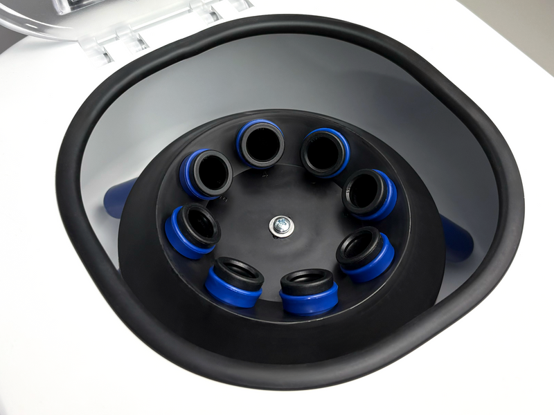 E8 Centrifuge: 8-Place Angled