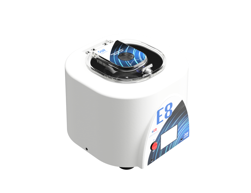 E8 Centrifuge: 8-Place Angled