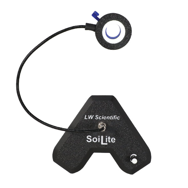 Top view of SoiLite Desk Model showing power unit and LED ring